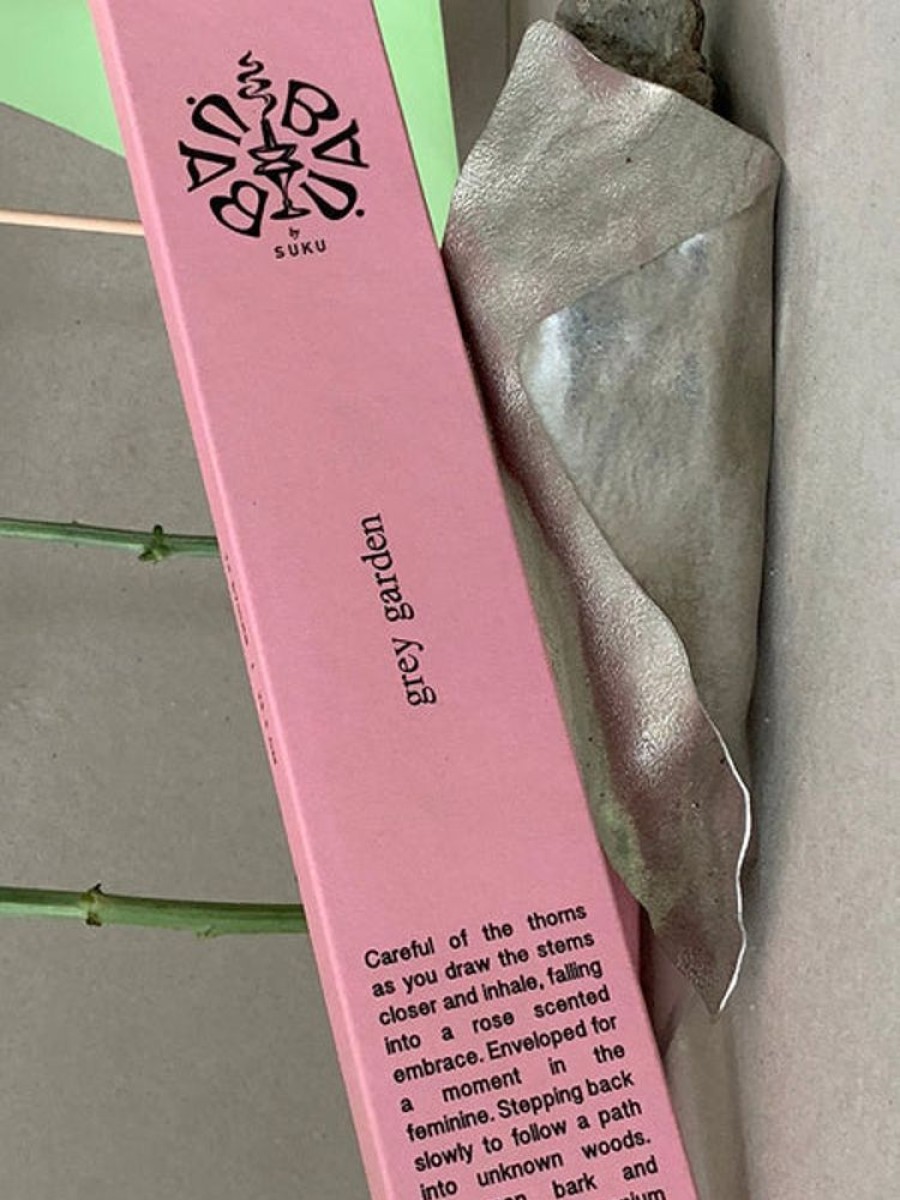 Scent & Care Suku | Bau Bau By Suku Incense - Grey Garden