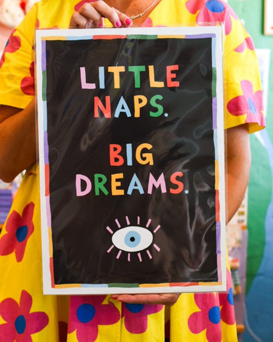 Kids & Babies Luke John Matthew Arnold | Little Naps Big Dreams - A3 Print - Luke John Matthew Arnold