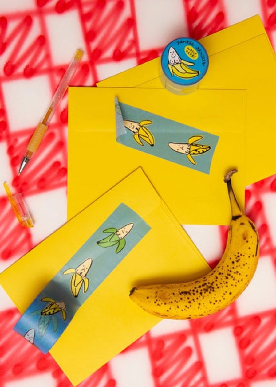 Stickers And Stationery Gentle Thrills | Gentle Thrills - Banana Washi Tape