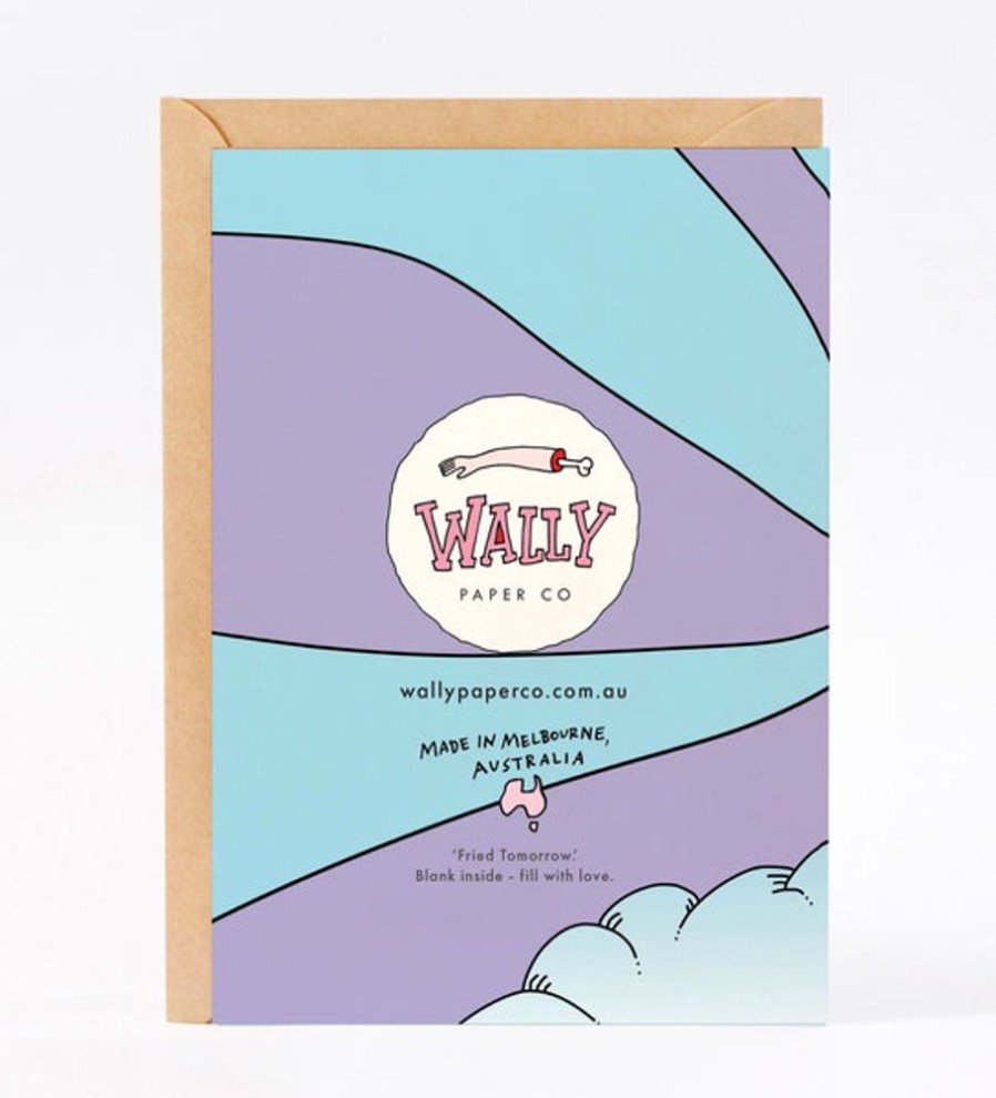 Cards Wally Paper Co | Wally Paper Co Cards - Fried Tomorrow