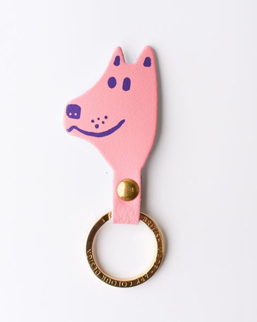 Accessories & Clothing Ark | Ark - Dog Key Fob - Pink