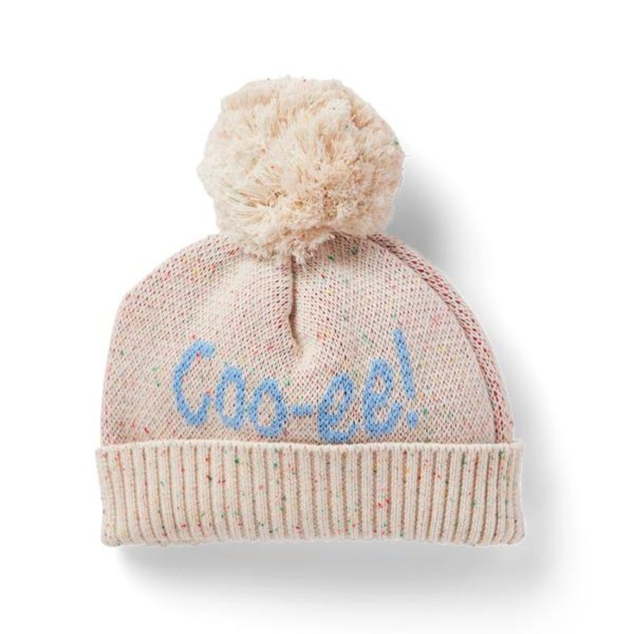 Kids & Babies Halcyon nights | Halcyon Nights - Creamy Roo Cotton Knit Beanie