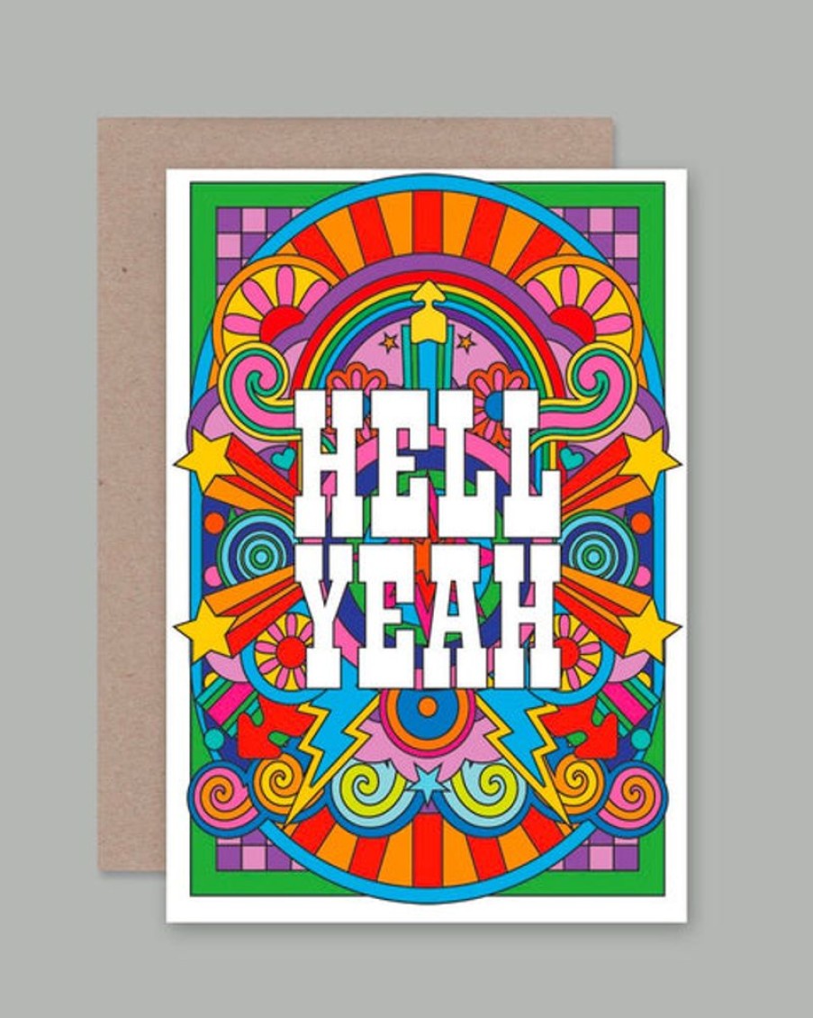 Cards AHD | Ahd Greetings Card - Hell Yeah