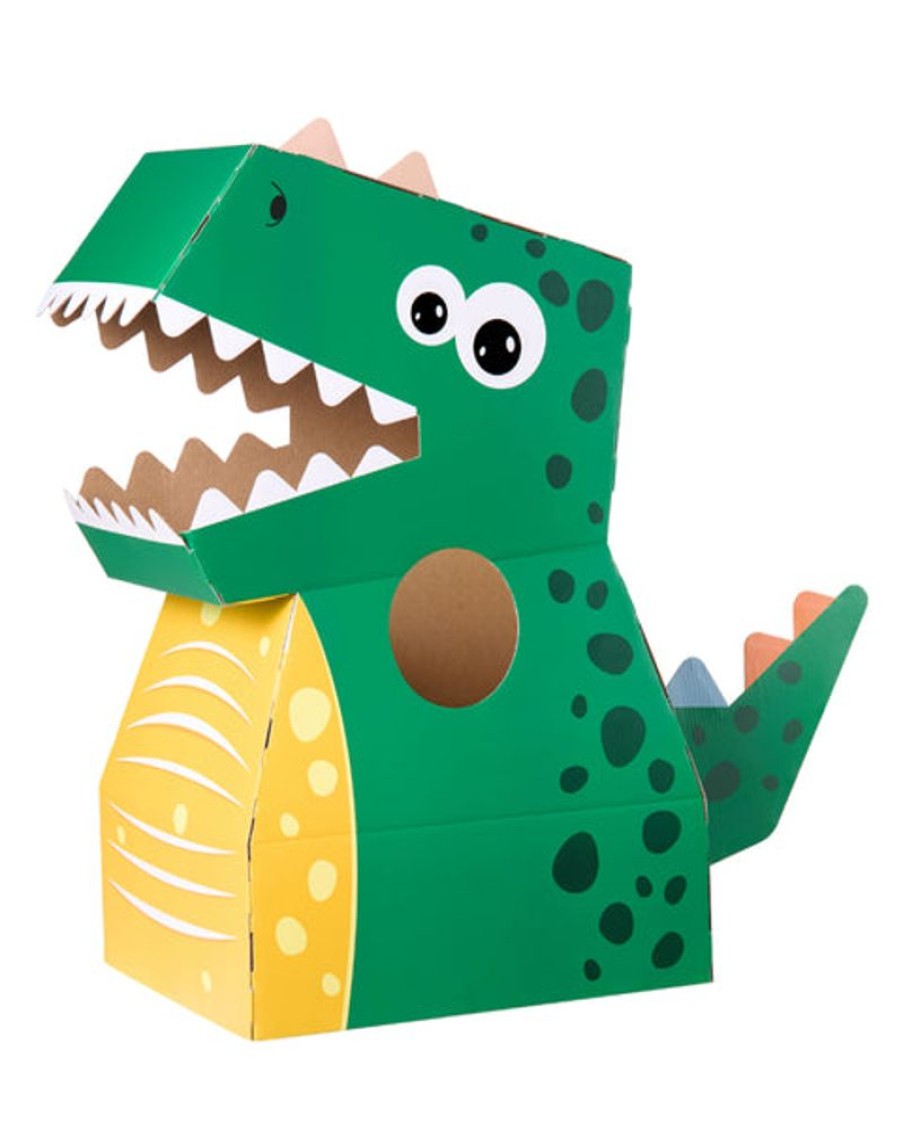 Cards paper pops | Paper Pops - 3D Cardboard Dinosaur Costume Kit - Rory The T-Rex