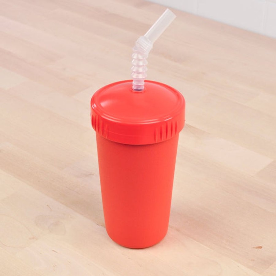 Kids & Babies Re-Play | Re-Play - Straw Cup - Red