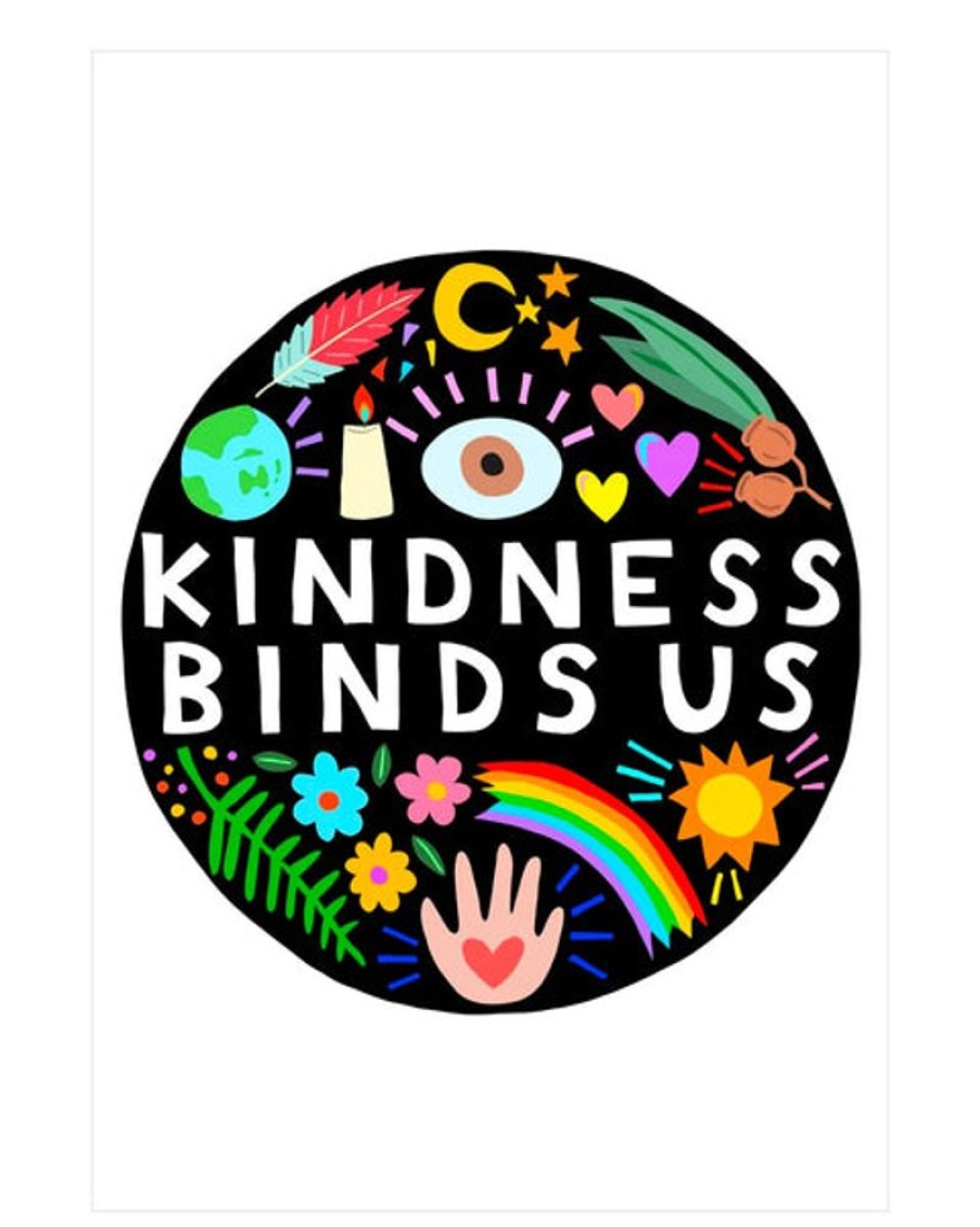 Kids & Babies Luke John Matthew Arnold | Kindness Binds Us - A4 Print - Luke John Matthew Arnold