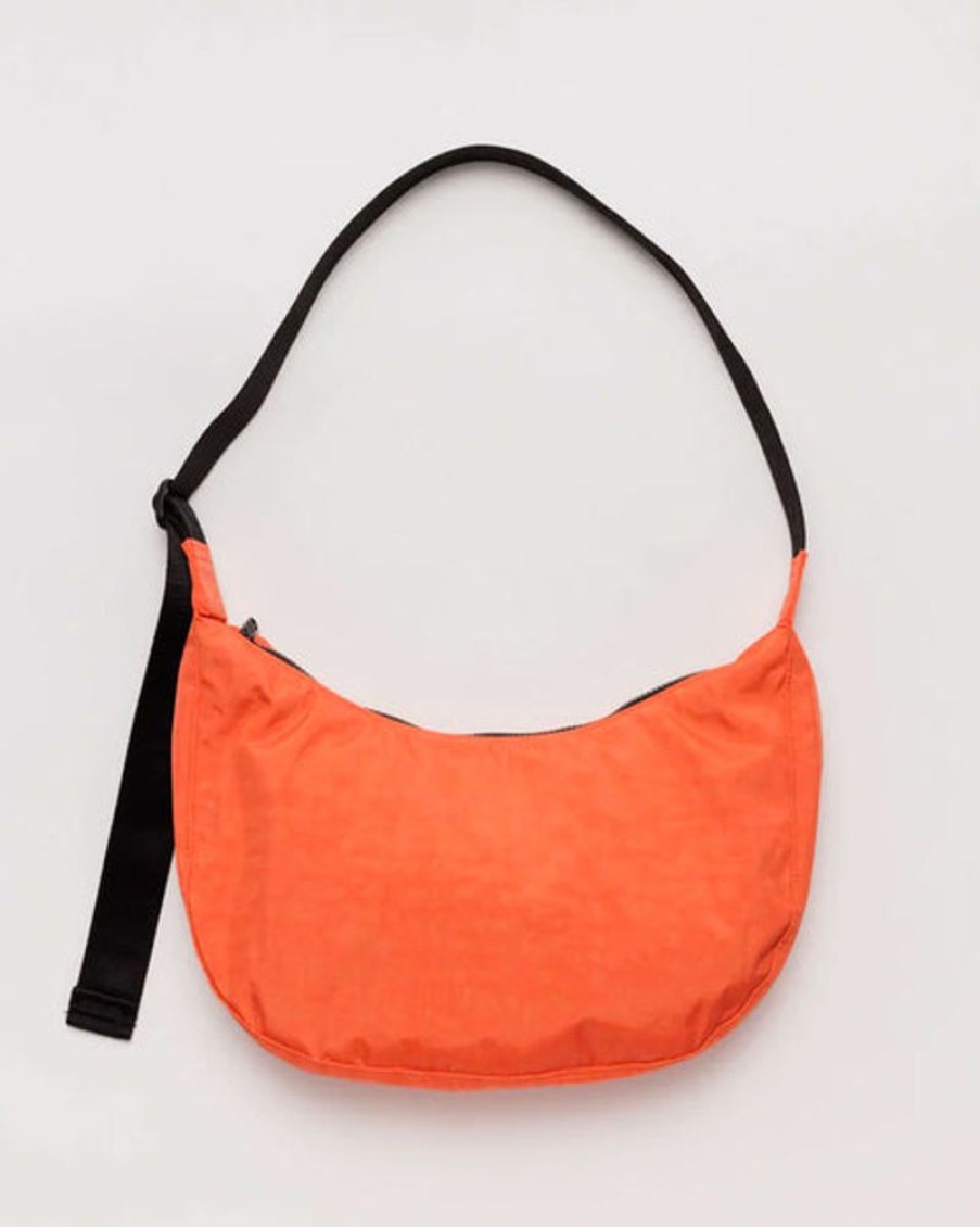 Accessories & Clothing Baggu | Baggu - Medium Nylon Crescent Bag - Nasturtium