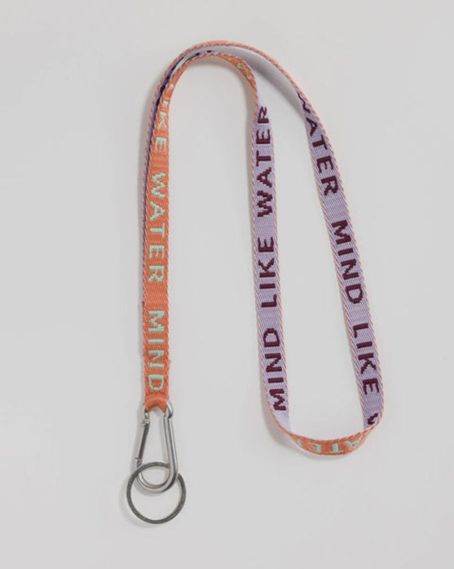 Accessories & Clothing Baggu | Baggu - Lanyard Keychain - Yam Mind Like Water