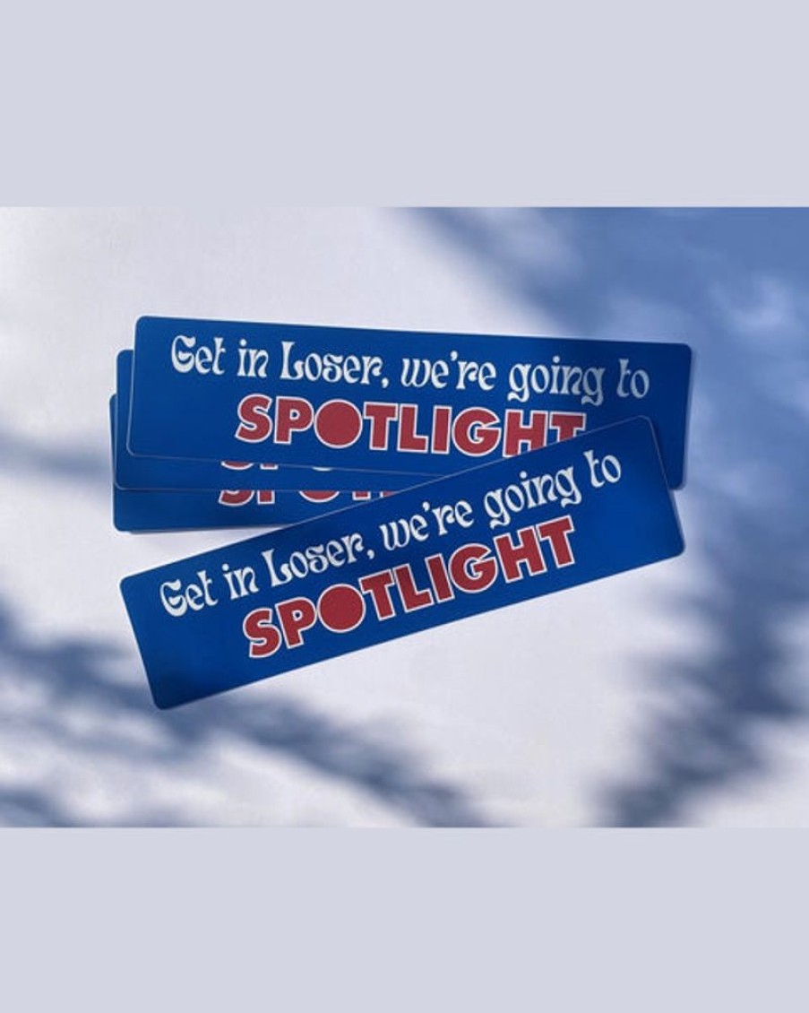 Stickers And Stationery Carla Adams | Carla Adams - Spotlight Bumper Sticker