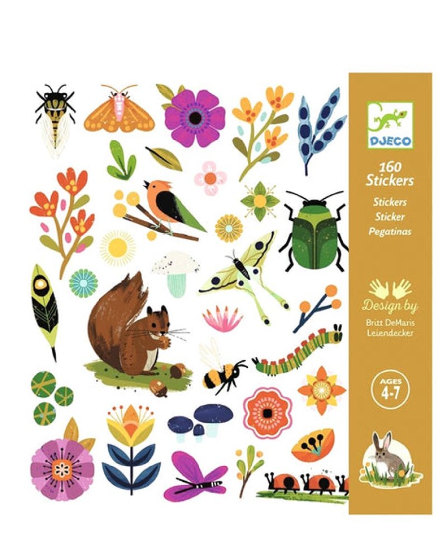 Stickers And Stationery Djeco | Djeco - Garden Stickers