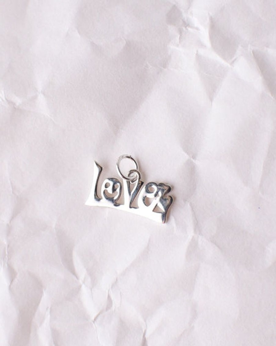 Jewellery Jake Cheeseman | Jake Cheeseman Necklace - Silver Love Pendant