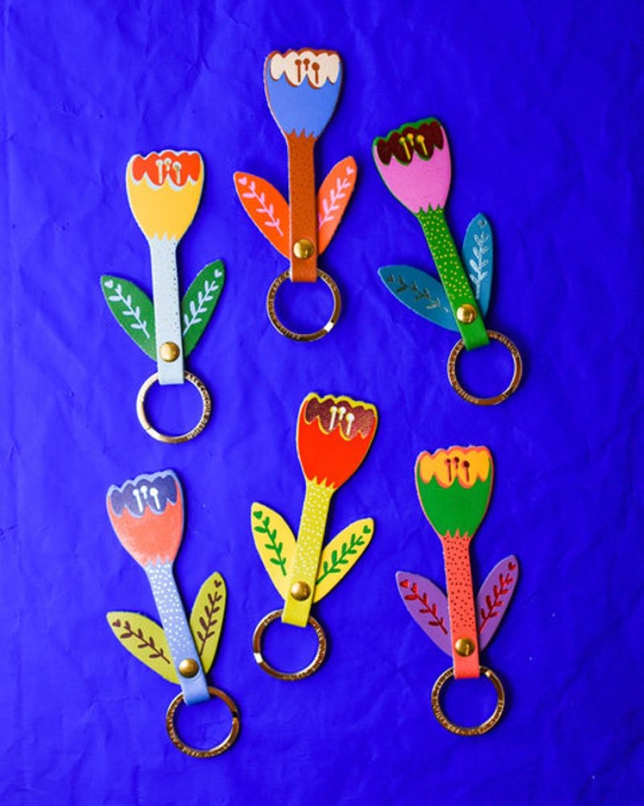 Home Decor Ark | Ark - Tulip Key Fob - Cornflower