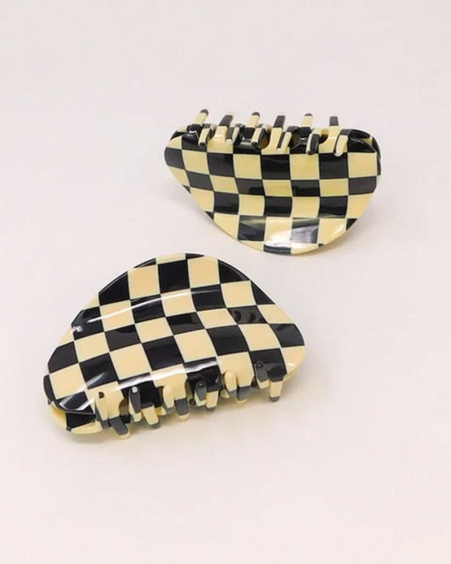 Accessories & Clothing Chunks | Chunks - Checker Claw - Black And White