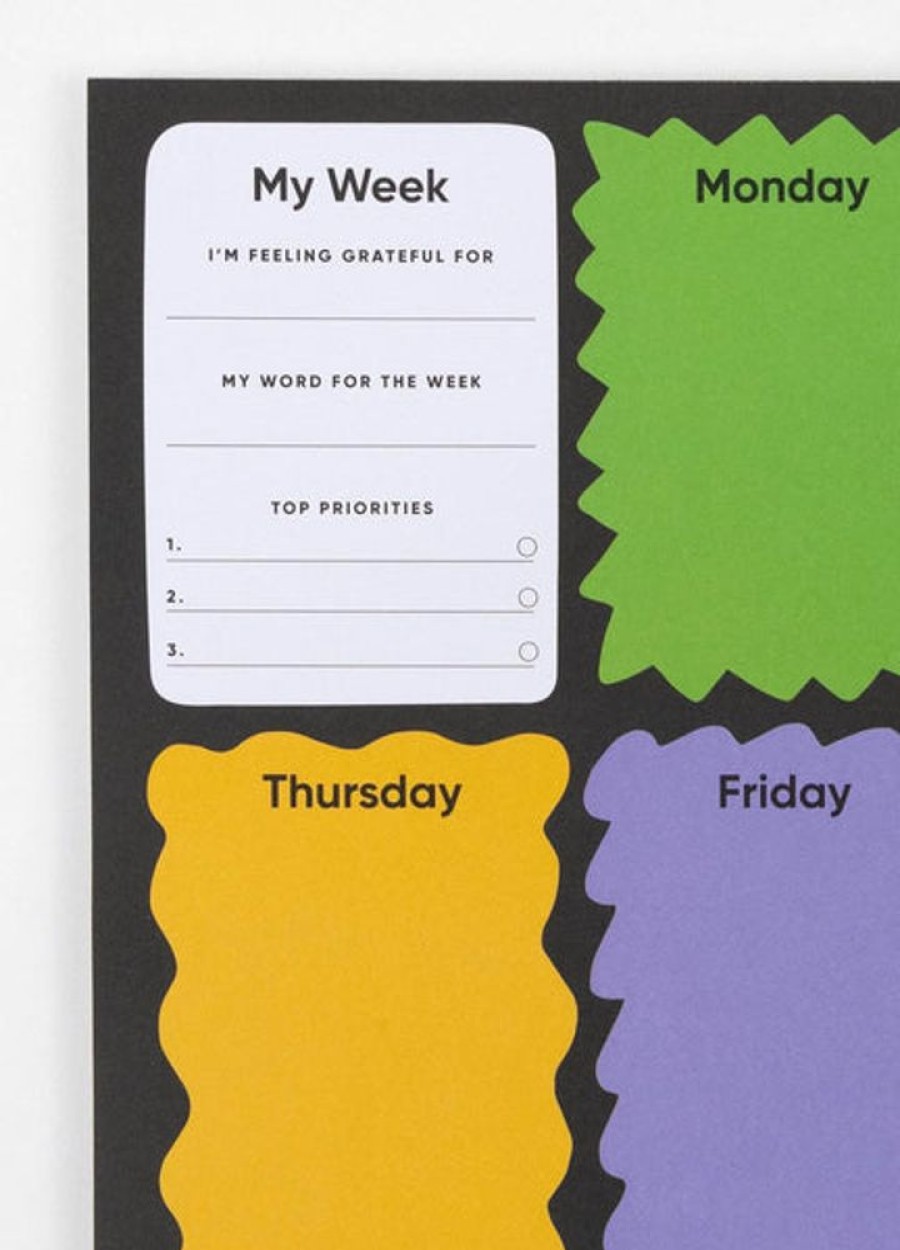 Home Decor Kiosk | Kiosk - My Week - To-Do List Notepad