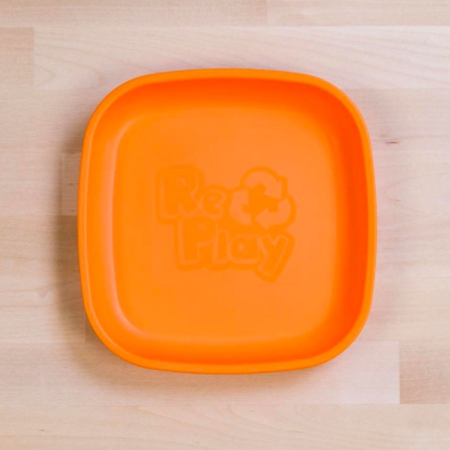 Kids & Babies Re-Play | Re-Play - Flat Plate - Orange