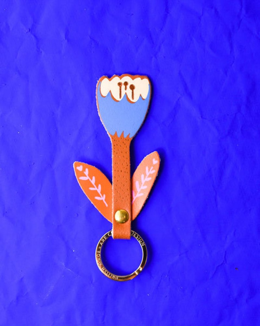 Home Decor Ark | Ark - Tulip Key Fob - Burnt Orange