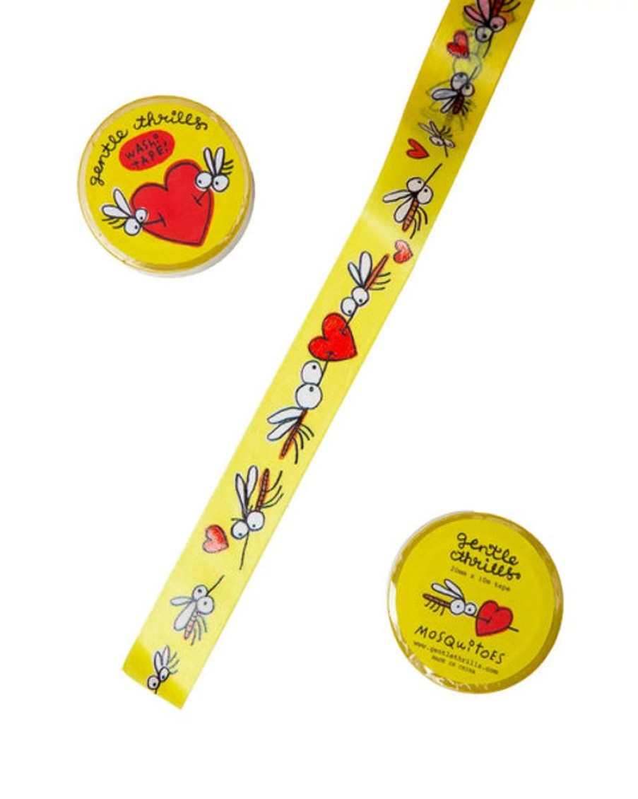 Stickers And Stationery Gentle Thrills | Gentle Thrills - Mosquito Washi Tape