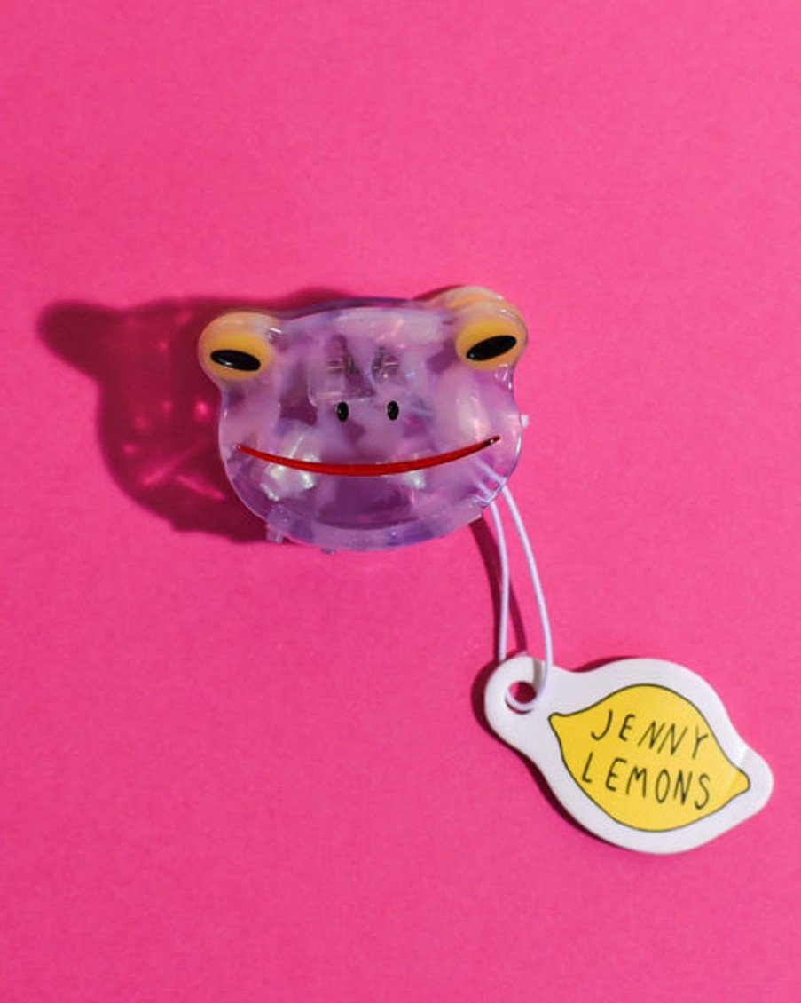 Accessories & Clothing Jenny Lemons | Jenny Lemons - Mini Lilac Froggy Hair Claw