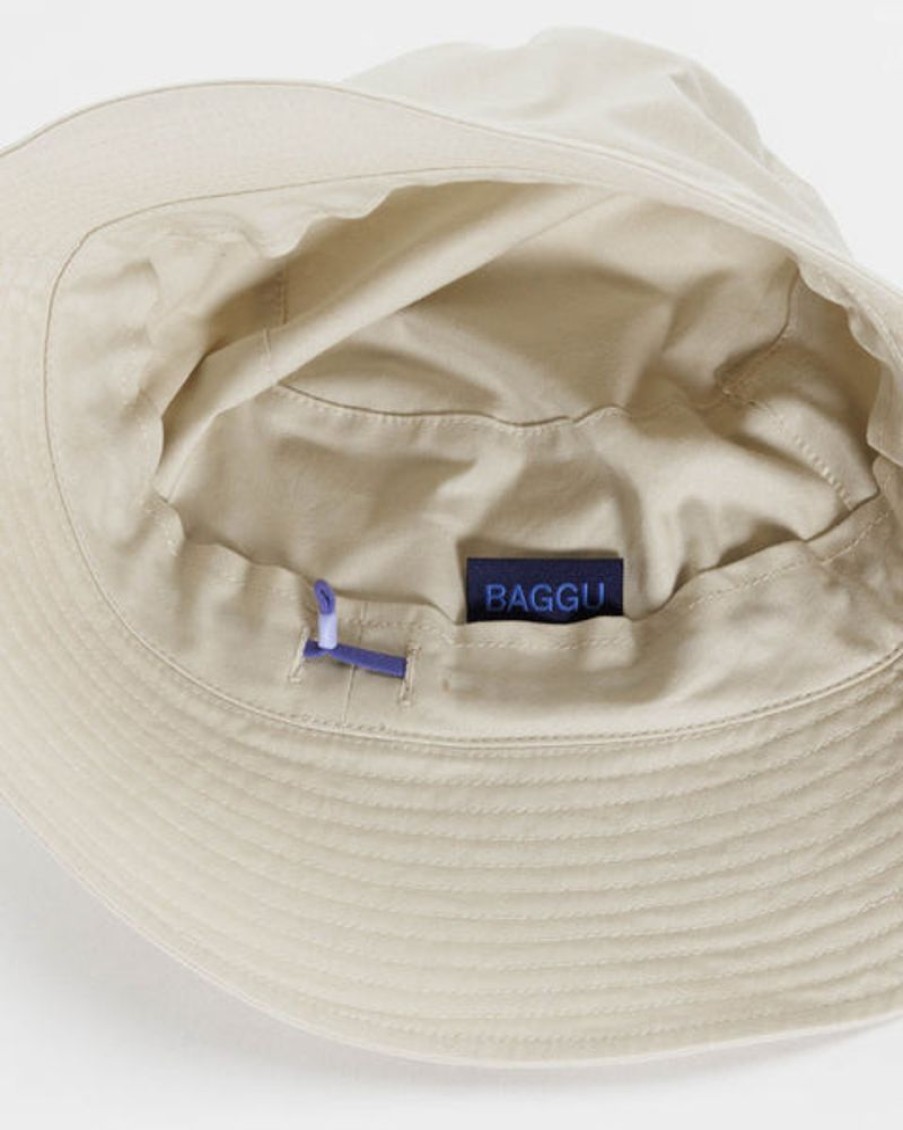 Accessories & Clothing Baggu | Baggu - Bucket Hat - Brown Rice