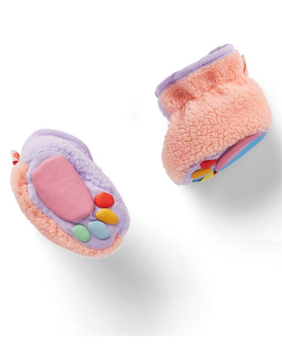 Kids & Babies Halcyon nights | Halcyon Nights - We Live In The Sky Sherpa Booties