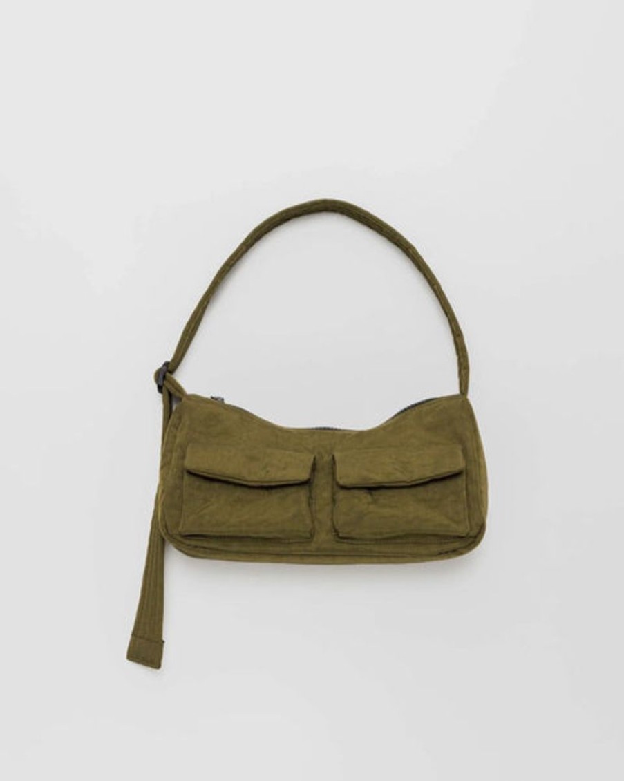 Accessories & Clothing Baggu | Baggu - Cargo Shoulder Bag - Seaweed