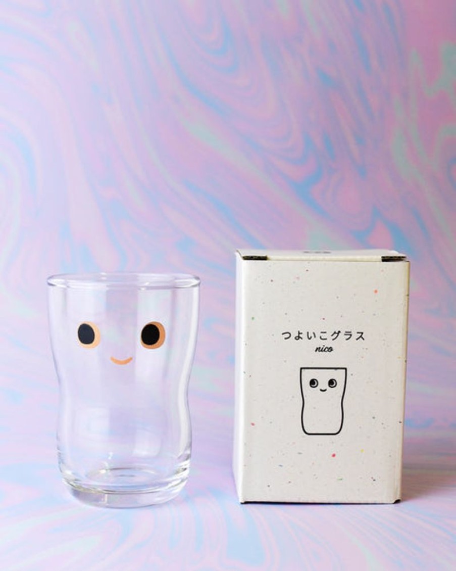 Tableware Aderia | Aderia Glass - Smiley Face Glass