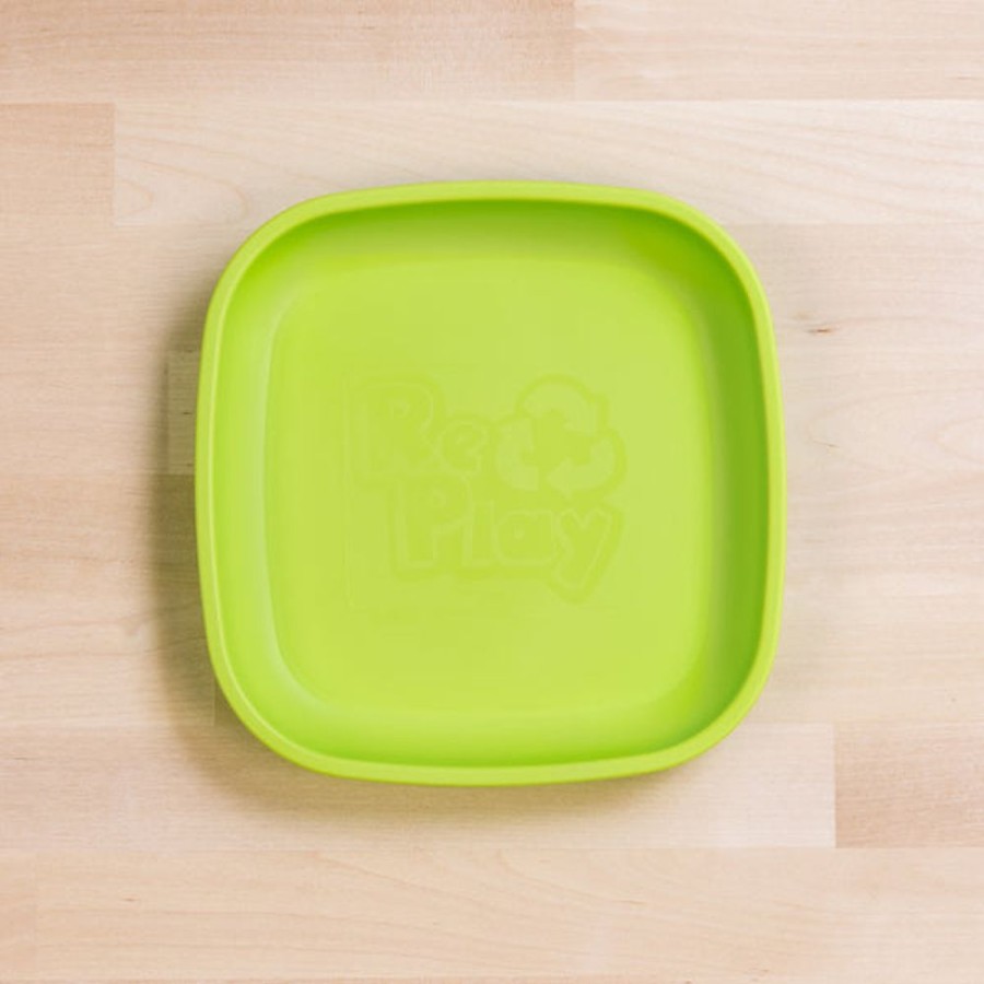 Kids & Babies Re-Play | Re-Play - Flat Plate - Lime Green