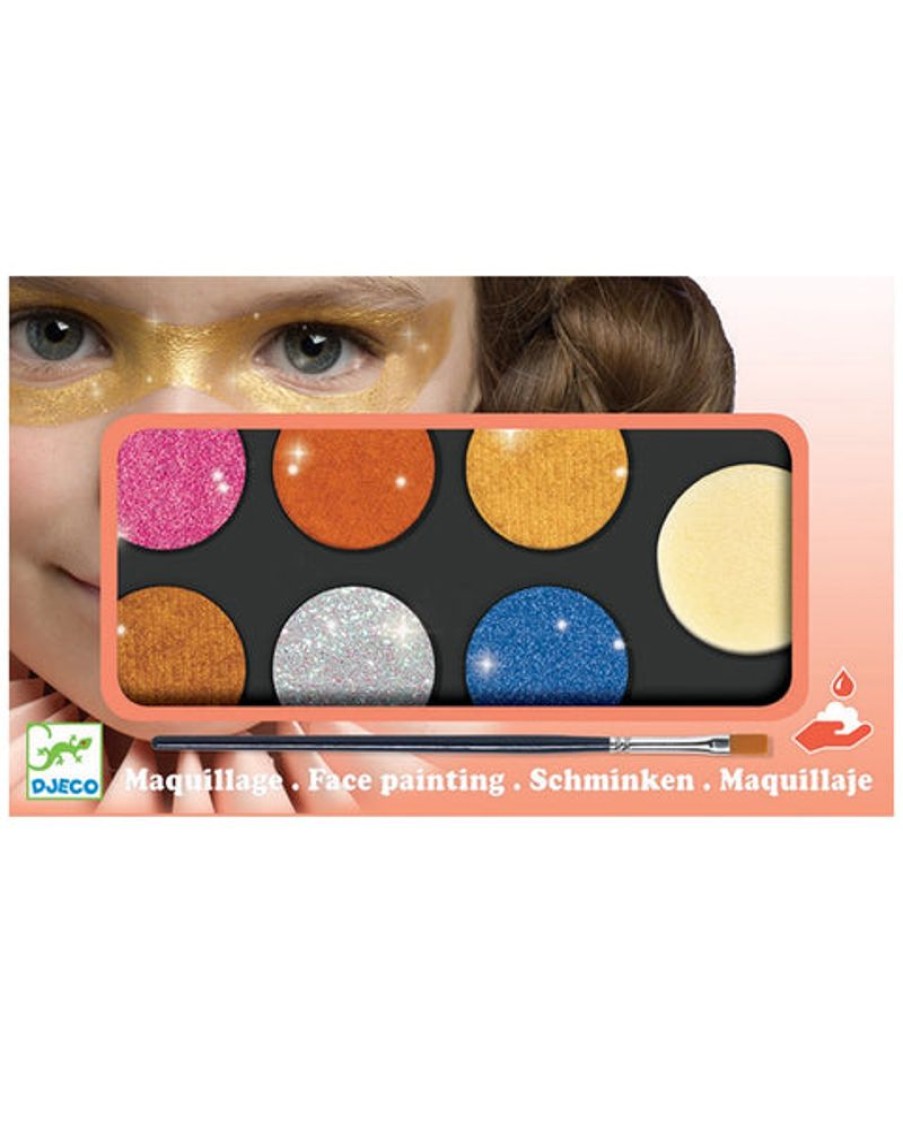 Kids & Babies Djeco | Djeco - Face Paint Palette - Metallic