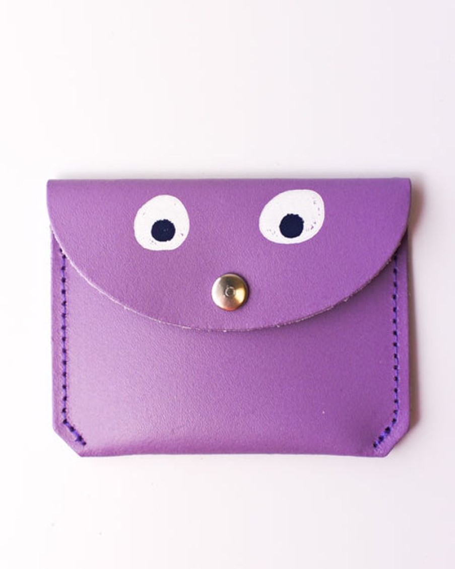 Accessories & Clothing Ark | Ark - Mini Money Googly Eye Purse - Lilac