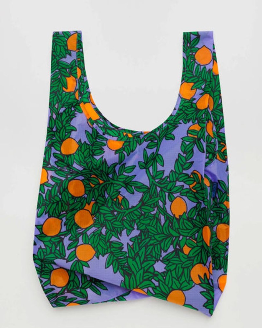 Accessories & Clothing Baggu | Baggu - Standard - Orange Tree Periwinkle