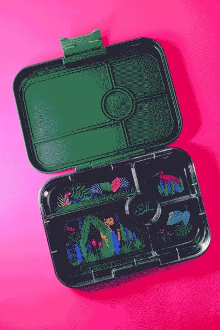 Kids & Babies Yumbox | Yumbox - Tapas Lunch Box 5 Compartment - Greenwich Green