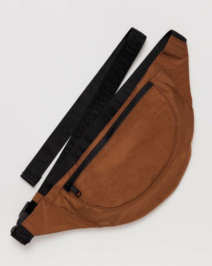 Accessories & Clothing Baggu | Baggu - Crescent Fanny Pack - Brown