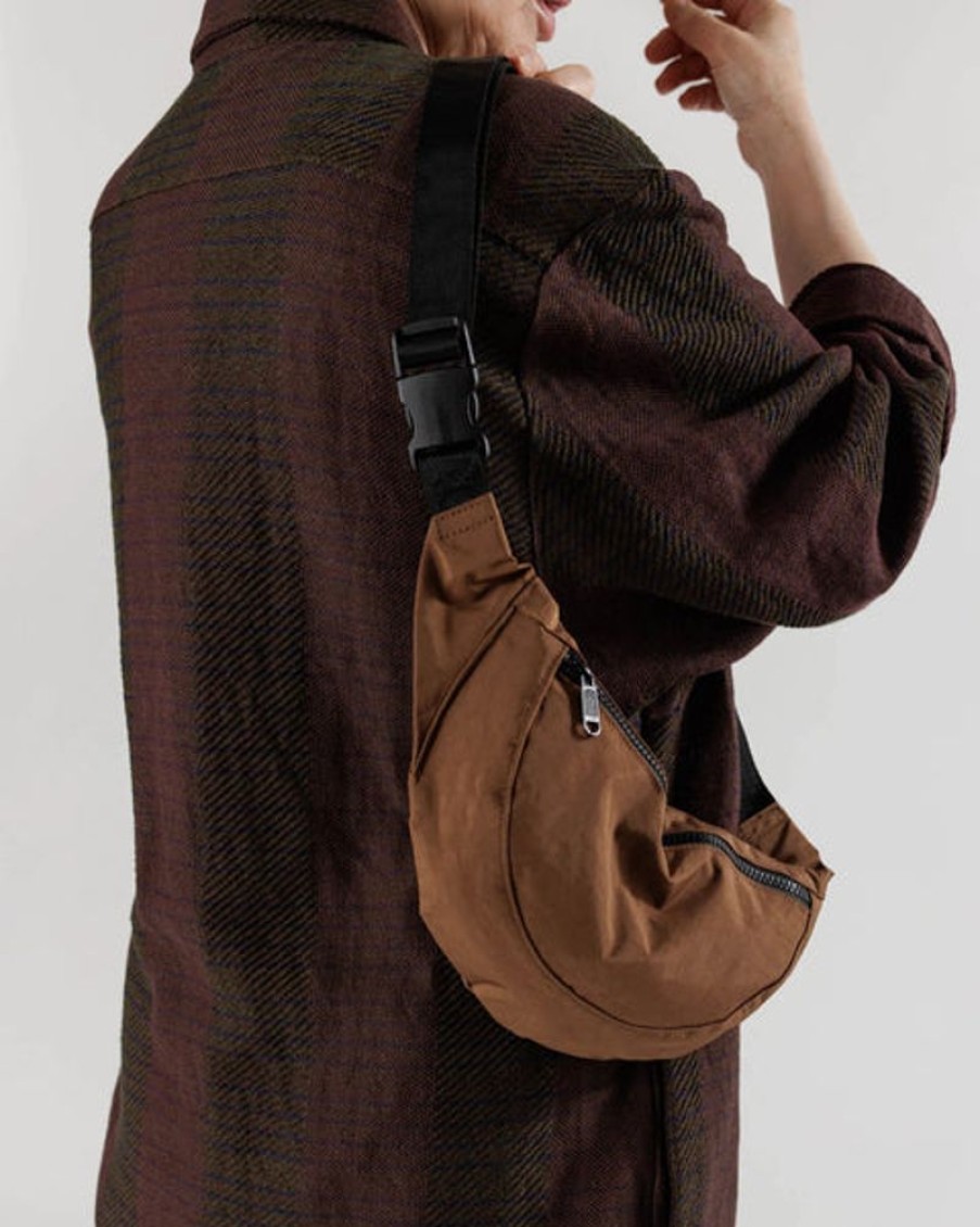 Accessories & Clothing Baggu | Baggu - Crescent Fanny Pack - Brown