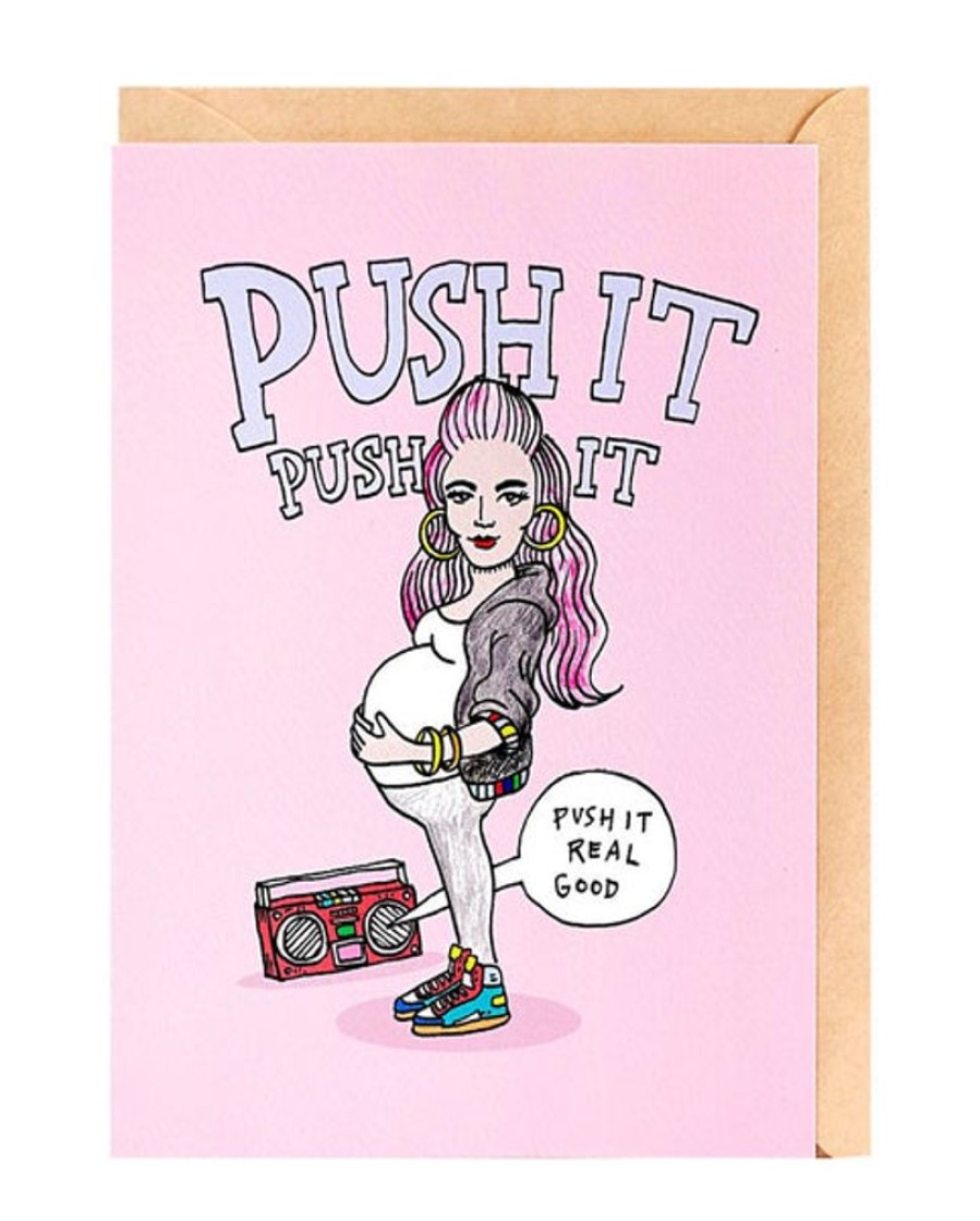 Cards Wally Paper Co | Wally Paper Co Cards - Push It