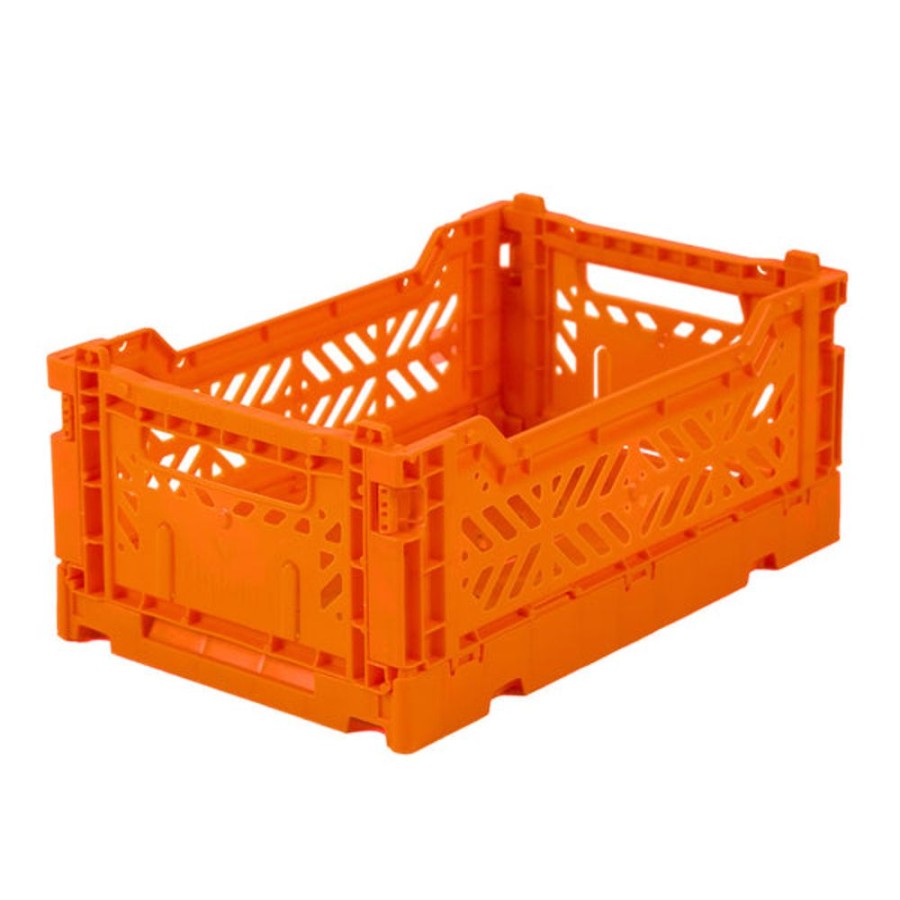 Home Decor NOAM | Ay Kasa - Foldable Crates Mini - Orange