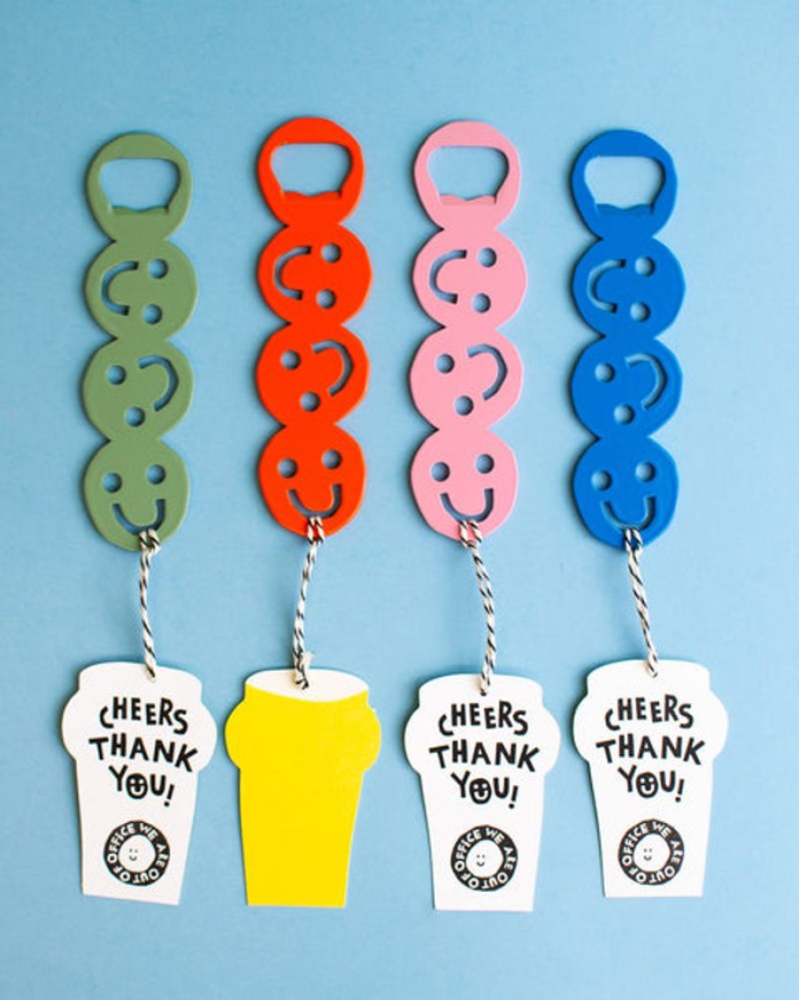 Tableware we are out of office | We Are Out Of Office - Cheersie Bottle Opener - Pale Green