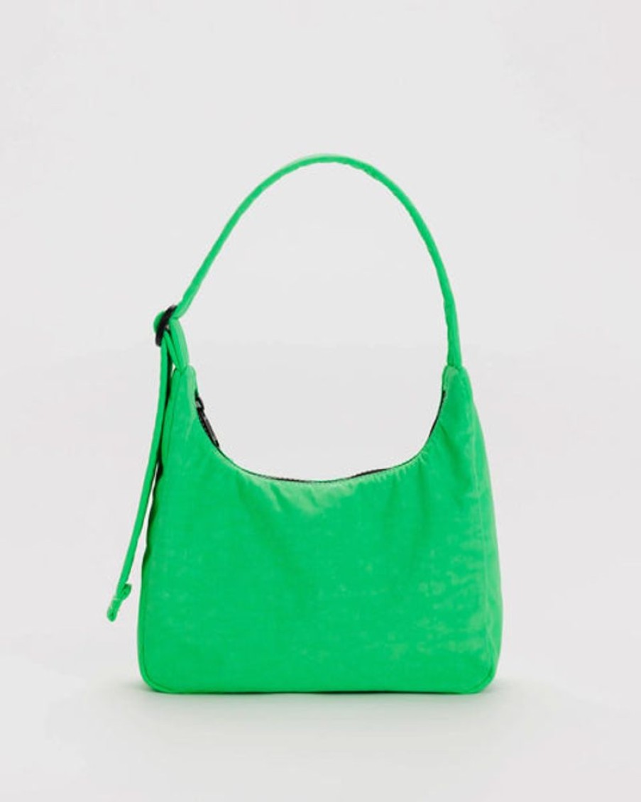 Accessories & Clothing Baggu | Baggu - Mini Nylon Shoulder Bag - Aloe