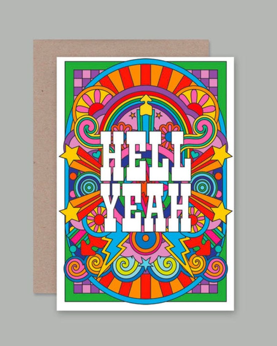 Cards AHD | Ahd Greetings Card - Hell Yeah