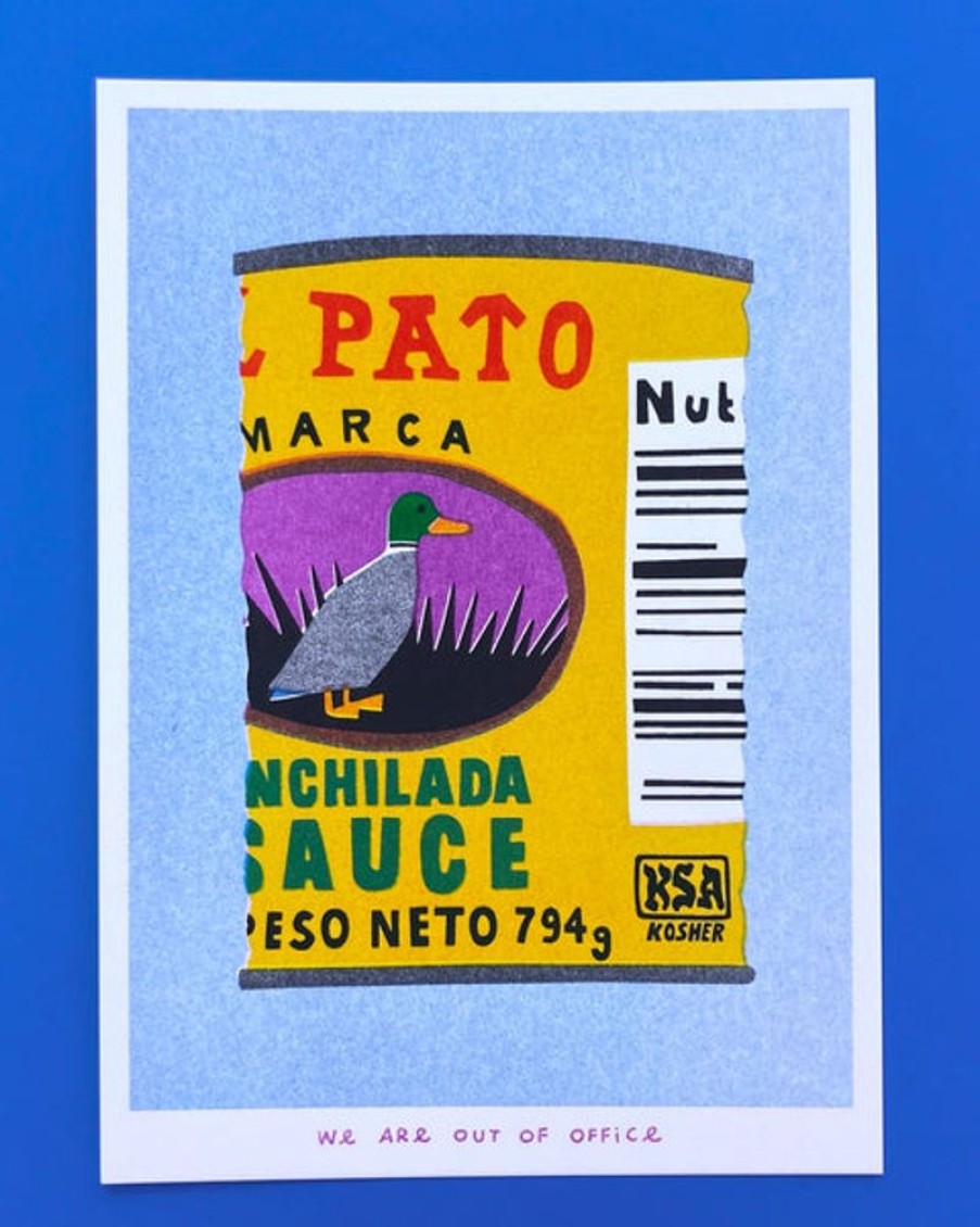 Home Decor we are out of office | We Are Out Of Office - A Can Of Enchilada Sauce