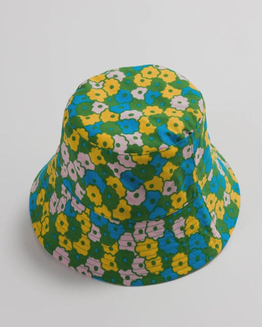 Accessories & Clothing Baggu | Baggu - Bucket Hat - Flowerbed