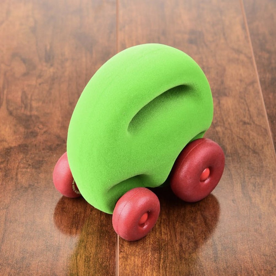 Kids & Babies Rubbabu | Rubbabu - Mascot Car - Green