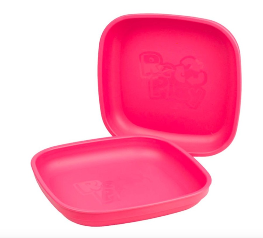 Kids & Babies Re-Play | Re-Play -Flat Plate - Bright Pink