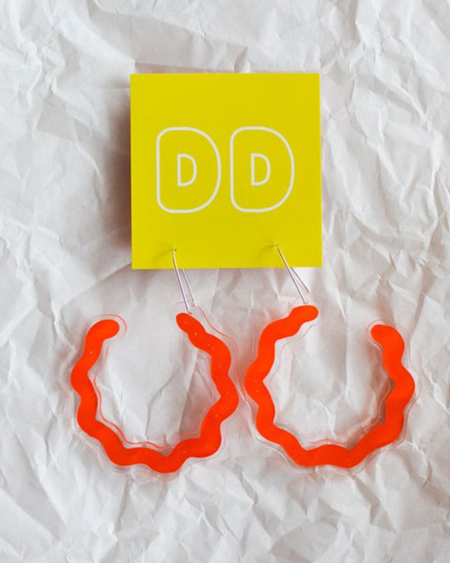 Jewellery Dorkus designs | Dorkus Design - Curvy Cuts - Blood Orange