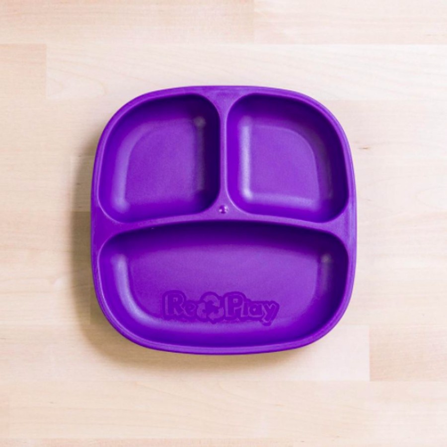 Kids & Babies Re-Play | Re-Play - Divided Plate - Amethyst