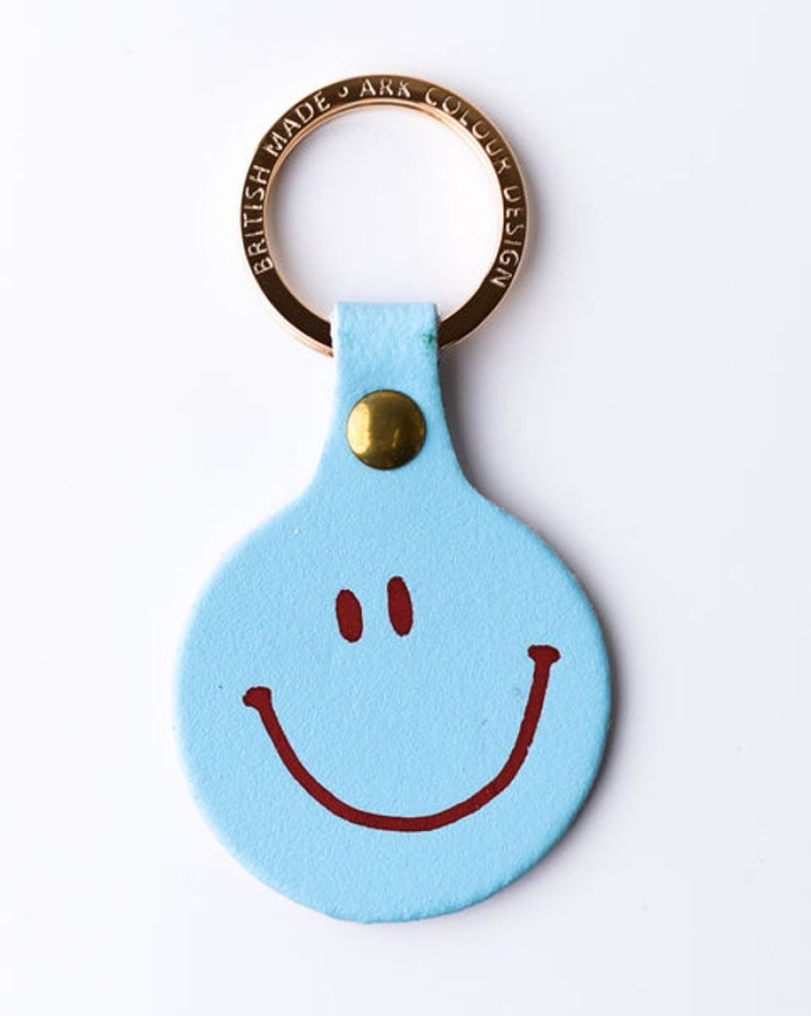 Accessories & Clothing Ark | Ark - Feeling Lush Smiley Face Fob- Turquoise