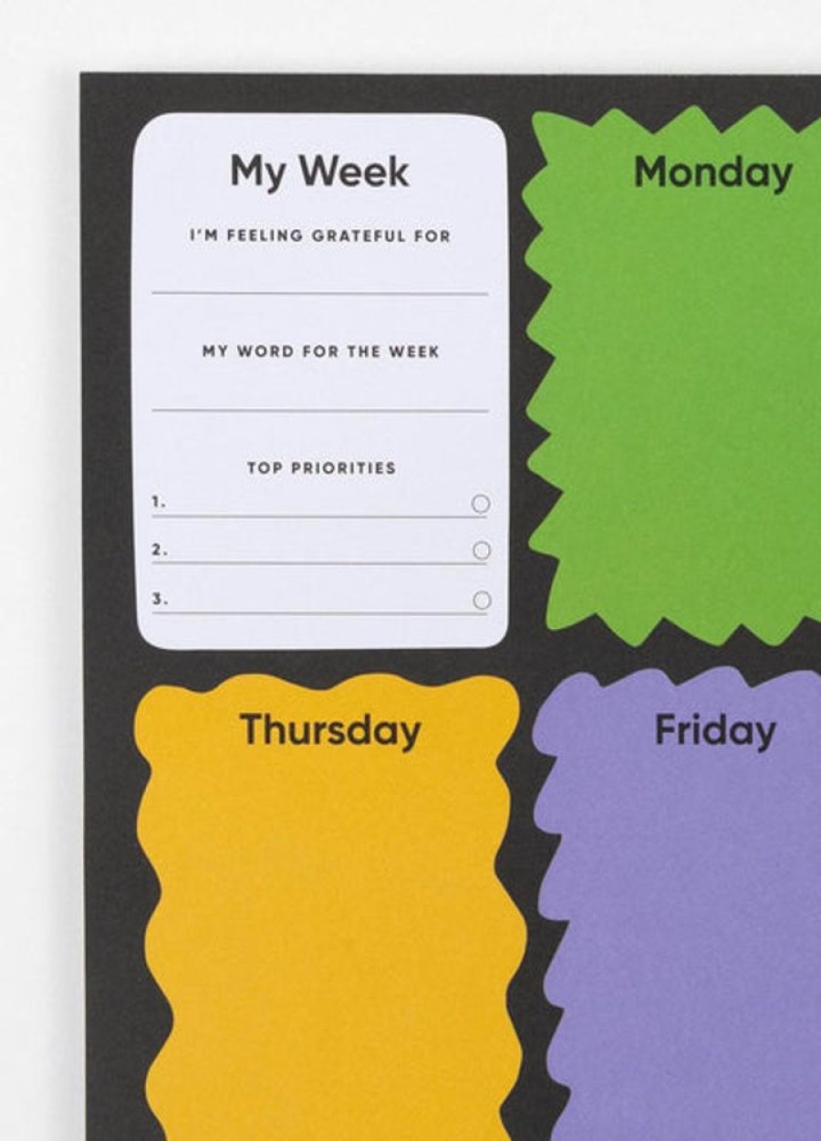 Stickers And Stationery Kiosk | Kiosk - My Week - To-Do List Notepad