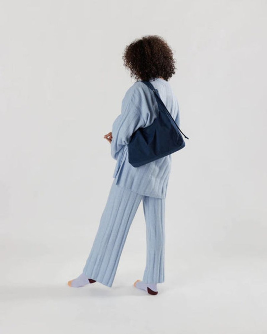 Accessories & Clothing Baggu | Baggu - Nylon Shoulder Bag - Navy