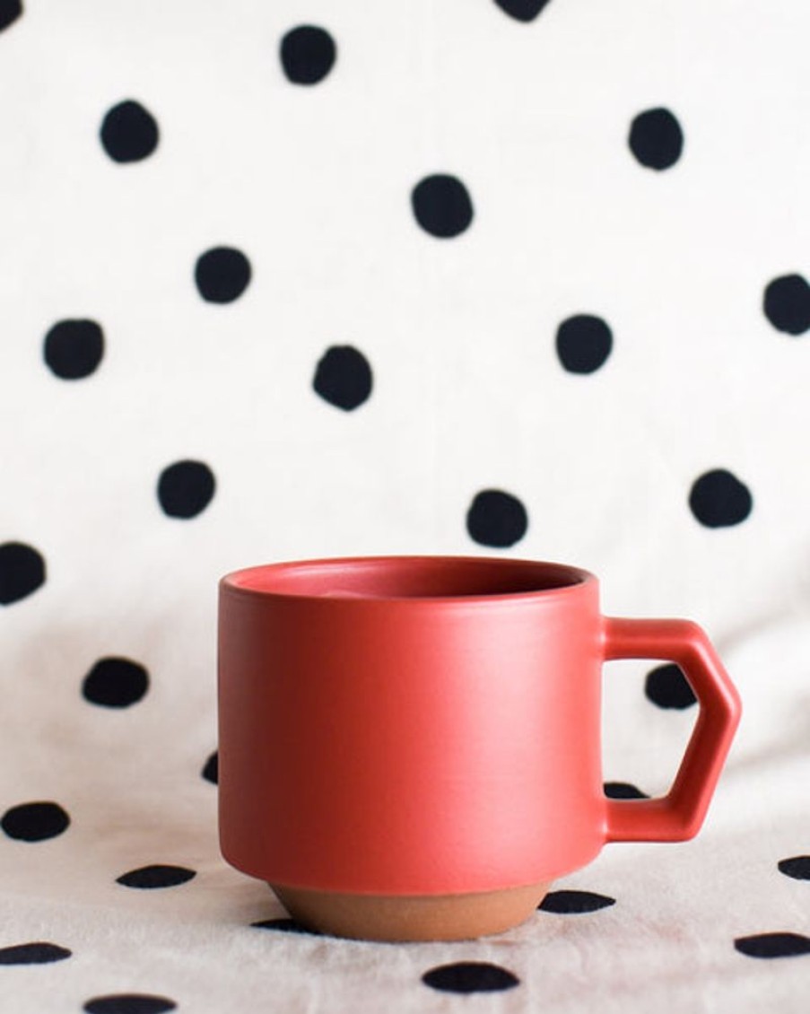 Tableware chips japan | Chips Japan Stackable Mug - Matte Red