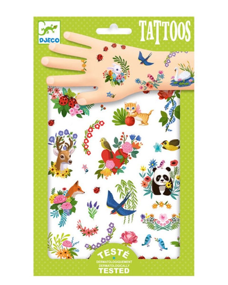 Kids & Babies Djeco | Djeco - Happy Spring Temporary Tattoos