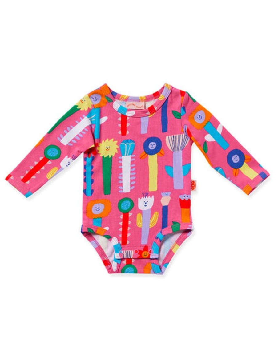 Kids & Babies Halcyon nights | Halcyon Nights - Long Sleeve Bodysuit - Growing Tall